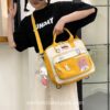 Cool Portable Multifunctional Teddy Girl Horizontal Backpack 13