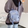 Canvas Anti-theft Shoulder Mini Backpack 12