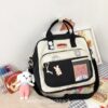 Cool Portable Multifunctional Teddy Girl Horizontal Backpack 4