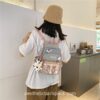 Adorable Korean Style Kawaii Multi-purpose Mini Backpack 16