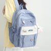 Kindhearted Japanese Harajuku Fat Cute Bunny Backpack 17