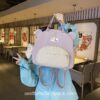 Adorable Japanese Kawaii 3D Bear Portable Multifunctional Horizontal Backpack 13