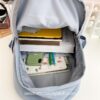 Cozy Solid Transparent Preppy Sweet Backpack 4