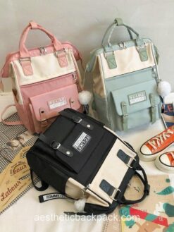 Chic Cute Ring Bag Designer Aesthetic Backpack 1