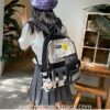 Korean Kawaii Panelled Aesthetic Backpack 13
