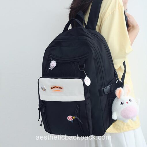 Kindhearted Japanese Harajuku Fat Cute Bunny Backpack 16
