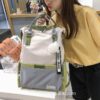 Softie Candy Panelled Colors Waterproof Aesthetic Backpack 12