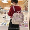 Charming Multifunction Kawaii Sweet Aesthetic Horizontal Backpack 18