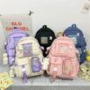 Harajuku Multi-pocket College Aesthetic Backpack 2