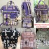 Plaid Cow Pattern Aesthetic Backpack 4