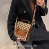 Checkerboard Designer Plaid PU Leather Mini Backpack 5