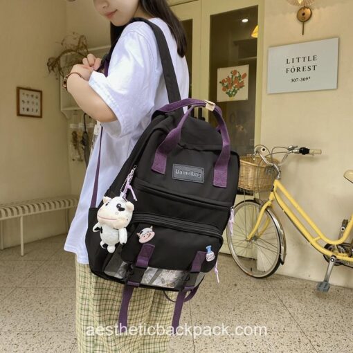 Korean Style Sweet Candy Aesthetic Backpack 15