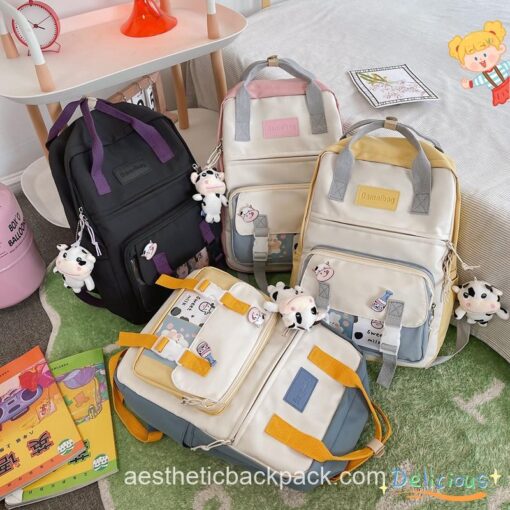 Korean Style Sweet Candy Aesthetic Backpack 2
