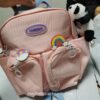 Elegant Super Cute Candy Colors Panda Kawaii Mini Backpack 2