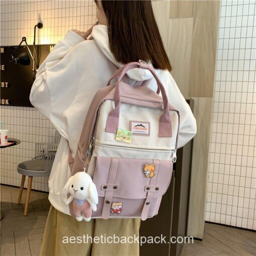 Softhearted Book Ladies Kawaii Aesthetic Backpack 20