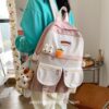 Softhearted Girl Kawaii Panelled Aesthetic Backpack 3