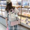 Softie Candy Panelled Colors Waterproof Aesthetic Backpack 15
