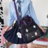 Kawaii Multifunction Lovely Transparent Pocket Mini Backpack 11