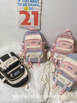 Adorable Large Capacity Japanese Schoolbag for Kawaii Backpack 2