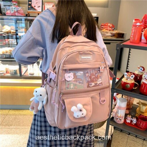 Softie Korea Style Harajuku Aesthetic Backpack 1