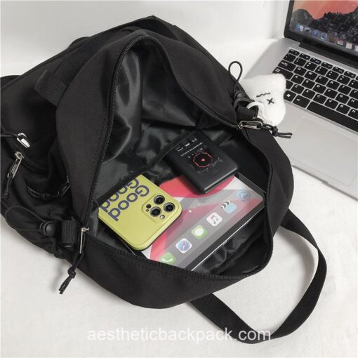 Aesthetic Portable Checkered Mini Backpack 6
