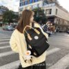 Kawaii Simple Waterproof Rucksack High Quality Backpack 15