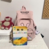 Cool Cartoon Bunny Anime School Bag Kawaii Bear Aesthetic Backpack 5