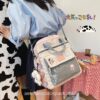 Kawaii Multifunction Lovely Transparent Pocket Mini Backpack 12