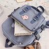 Kindhearted Teenage Girls Multi-Function Aesthetic Mini Backpack 18