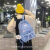 Softie Korean Style Sweet Open Pockets Kawaii Aesthetic Backpack 18