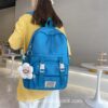 Adorable Japan Style Minimalist Design Leisure Candy Color Backpack 15